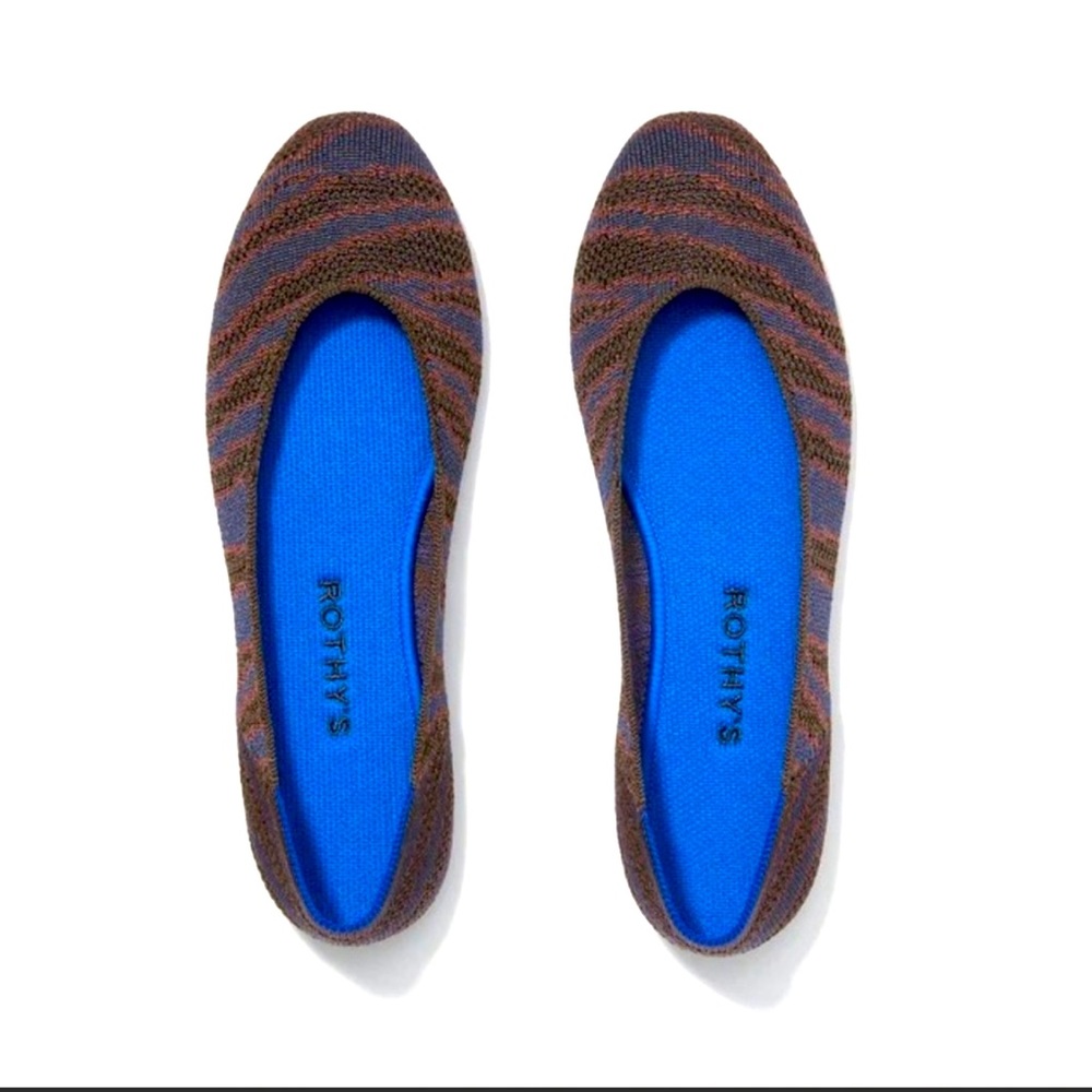 Rothy’s - Sapphire Zebra - size 8